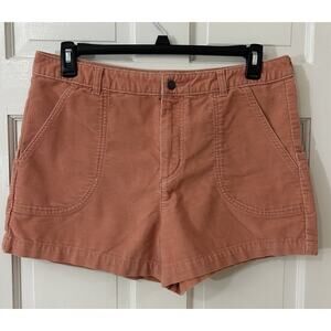 Patagonia Organic Cotton Cord Stand Up Shorts Outdoor Sz 14 Sienna‎ Clay NEW